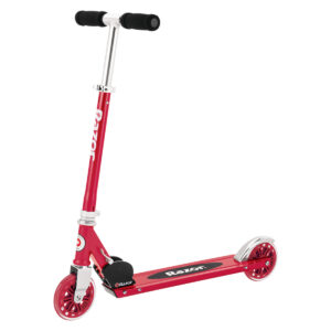 A125 Anodized Scooter in Red