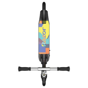 A5 Lux Lightup Scooter top view in green