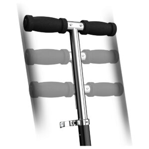 A+ Lightshow Scooter handlebar adjustment in black