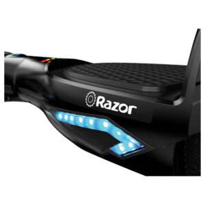 Hovertrax 2.0 in black light bar