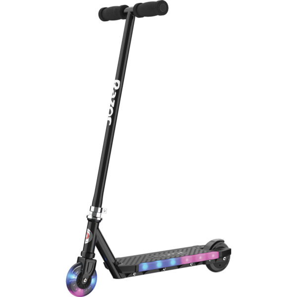 Kick2Glow scooter in black