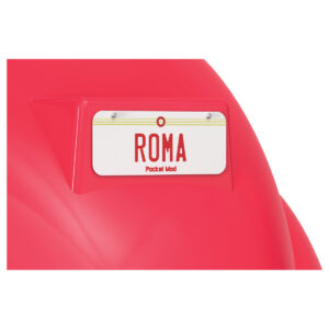 Pocket Mod in Roma name plate
