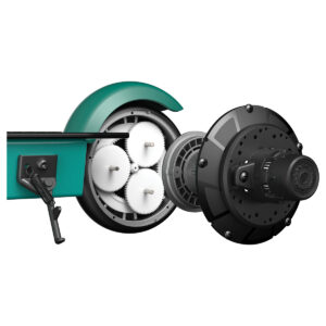 PowerCore XLR90 in ocean hub motor exploded