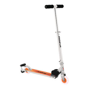 Spark Ultra scooter in orange side view