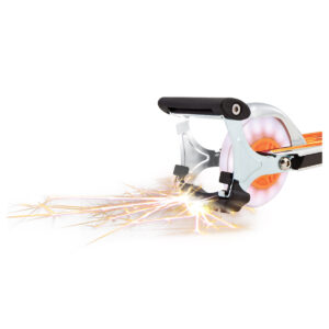 Spark Ultra scooter in orange spark